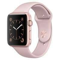 Смарт-часы Apple Watch S1 Sport 42mm Rose Gold Al/Pink (MQ112RU/A)