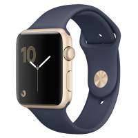 Смарт-часы Apple Watch S1 Sport 42mm Gold Al/Blue (MQ122RU/A)