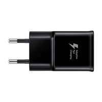 Сетевое зарядное устройство SAMSUNG , USB, USB type-C, 2A, черный EP-TA20EBECGRU