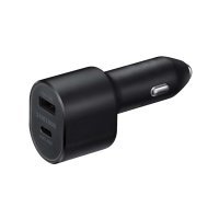 Автомобильное зарядное устройство Samsung USB-A+USB-C, Power Delivery 45W, Black (EP-L5300)