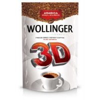 Кофе Wollinger 3D растворимый сублимированный, 75гр 