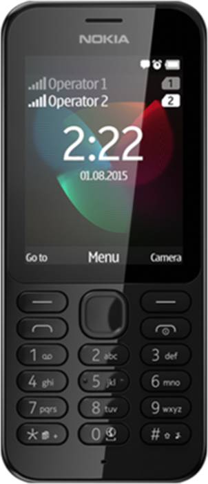 Мобильный телефон Nokia 222 Dual Sim Black 