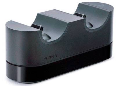 Зарядное устройство для PS4 SONY DualShock 4 на 2 геймпада (CUH-ZDC1/E) 